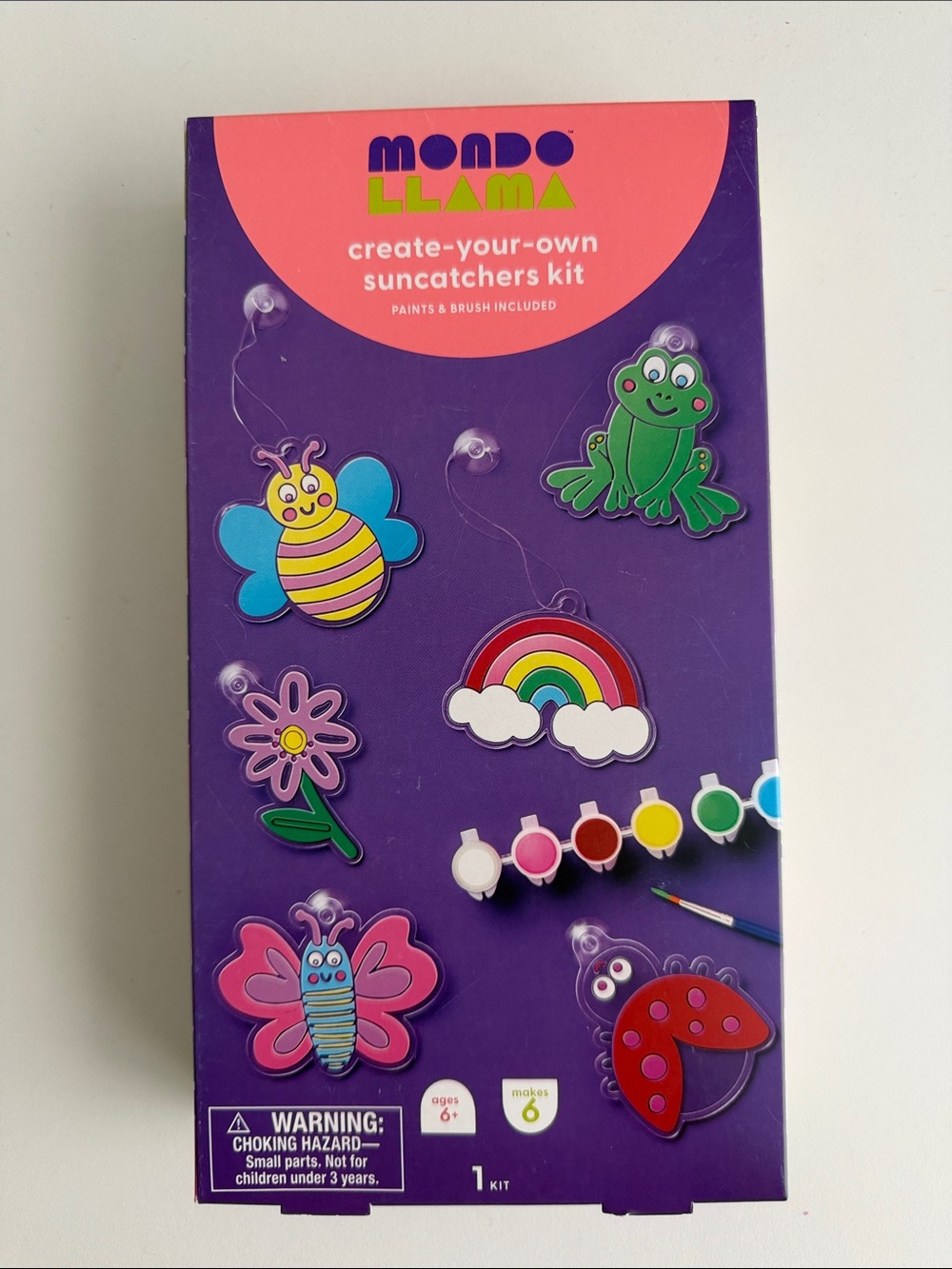 Brand New - Mondo Llama - Create Your Own Suncatcher Craft Kit - Kids Activity